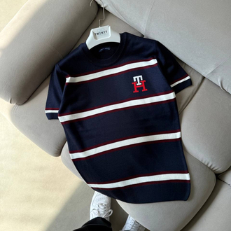 TRİKO BİSİKLET YAKA-TOMMY HİLFİGER