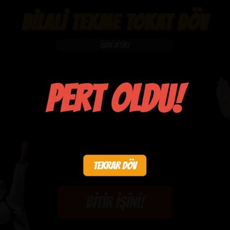 Kişiye özel Tokatlama Web Sitesi
