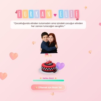 Doğum günü web sitesi