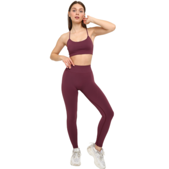 Active Spor Tayt Takım Bordo
