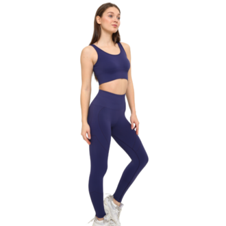 Push Up Tayt Takım Lacivert