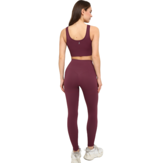Push Up Tayt Takım Bordo