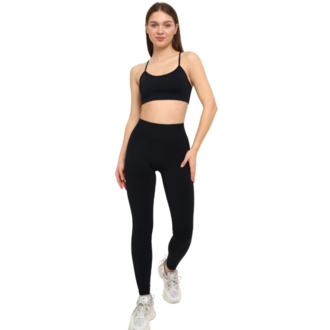 Active Spor Tayt Takım Siyah