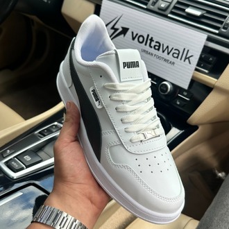 Puma Caven 2.0 Beyaz Siyah Detayli