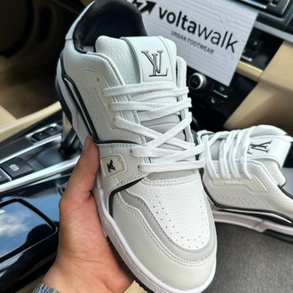 Louis Vuitton Trainer White Black