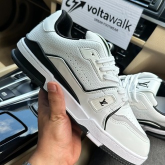 Louis Vuitton Trainer White Black