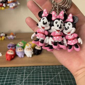 Minnie Mouse Anahtarlık