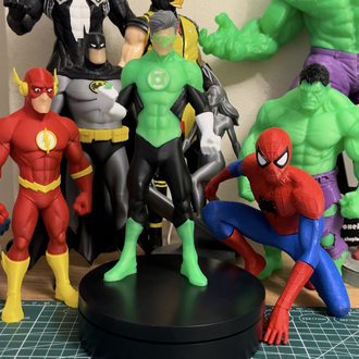 Green Lantern 3D Figür