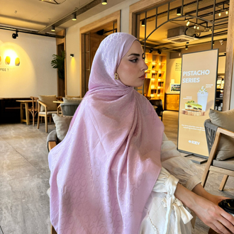 VALANTİNO ORLANDİ VO DESEN PEMBE ŞAL