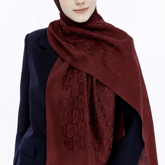 VALANTİNO ORLANDİ iTALİK DESEN BORDO