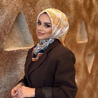 A Kalite Twill İpek Eşarp