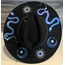 Snake hat blue