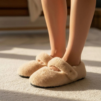 Yumuşak Peluş Ev Terliği –  Konforlu ve Şık Tasarım