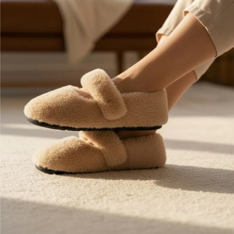 Yumuşak Peluş Ev Terliği –  Konforlu ve Şık Tasarım