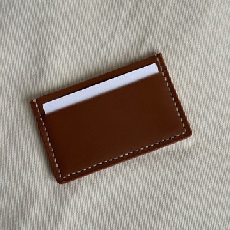 No.1 – Leather Card Holder 