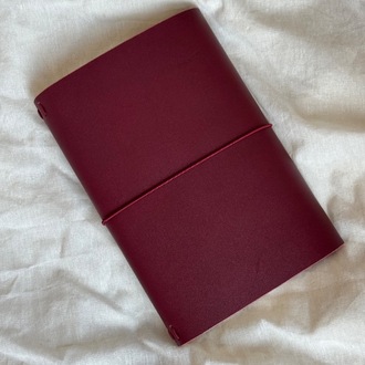 A5 Ostrich Edition Leather Journal