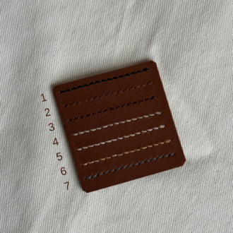 No.1 – Leather Card Holder 