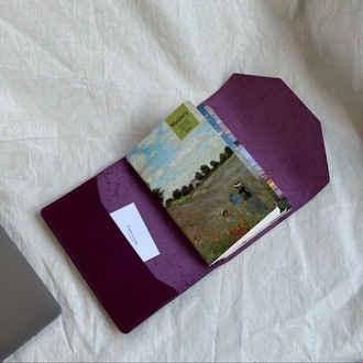 Custom A5 Veg-Tanned Trifold Leather Journal