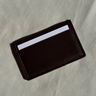 No.1 – Leather Card Holder