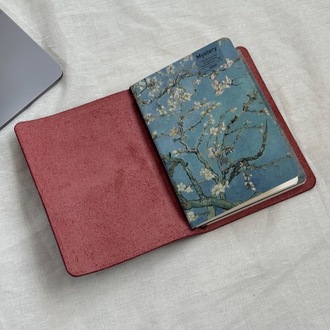 A6 Bifold Leather journal