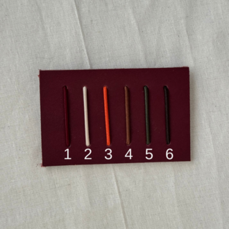 A6 Bifold Leather journal