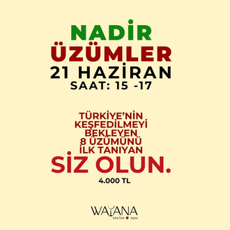 Wayana Nadir Üzümler Bilet