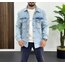 Denim Ceket -Buz mavi
