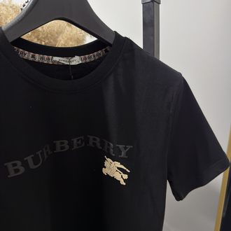 Siyah Burberry Premium Tişört 