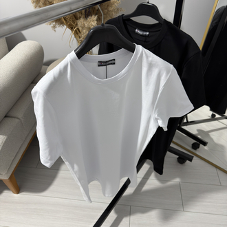 Sade Premium Kumaş Beyaz Tişört