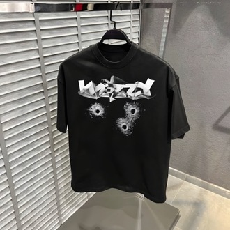 Wezzy Bullet Impact Black Tshirt