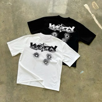 Wezzy Bullet Impact White Tshirt