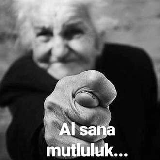 Al sana mutluluk. Nah çeken teyze posteri