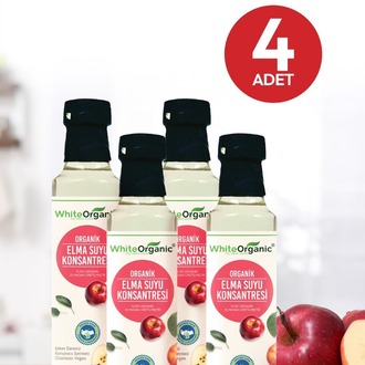 ORGANİK ELMA SUYU KONSANTRESİ 330GR 4 ADET