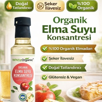 ORGANİK ELMA SUYU KONSANTRESİ 330 GR