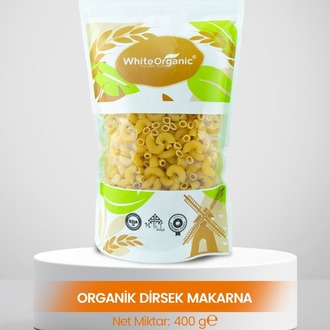 ORGANİK DİRSEK MAKARNA 400 GR