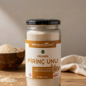 ORGANİK PİRİNÇ UNU 300 GR +6 AY