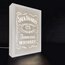 Beyaz Jack Daniels reklam tabelası