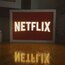 Netflix ışıklı tabela