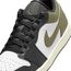 Air Jordan 1 Low 'black toe medium olive'
