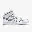 Air Jordan 1 Mid SE Iridescent Reflective