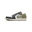 Air Jordan 1 Low 'black toe medium olive'