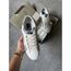 Golden Goose “Beyaz Açık Kahve Simli”