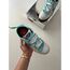 Custom Nike Dunk Low ‘Multiple Aqua Swooshes’ Sail Black