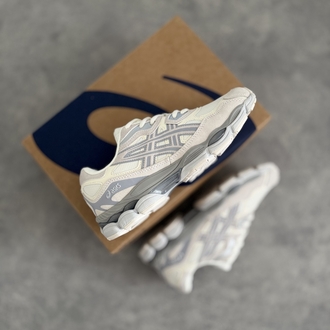 Gel NYC Running White Grey