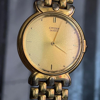 Citizen Altın Kaplama Vintage Kadın Saati