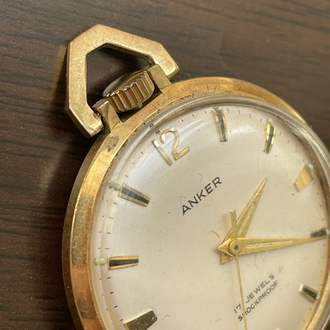 Vintage Anker Kurmalı Cep Saati