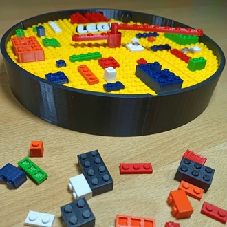 Lego Değiştirilebilir Duvar Saati