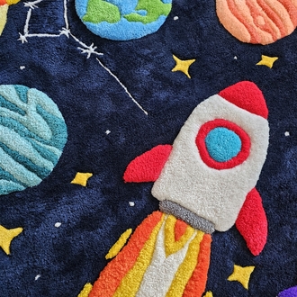 3 boyutlu Uzay Tufting Halı