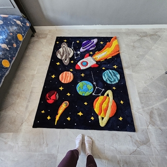 3 boyutlu Uzay Tufting Halı