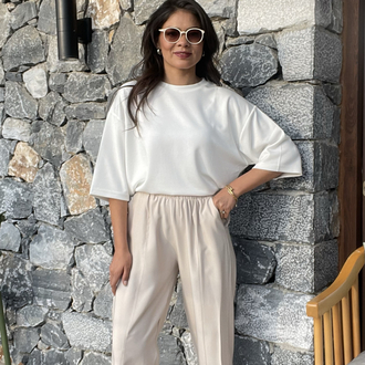 Gabardin Modal karışımlı pantolon